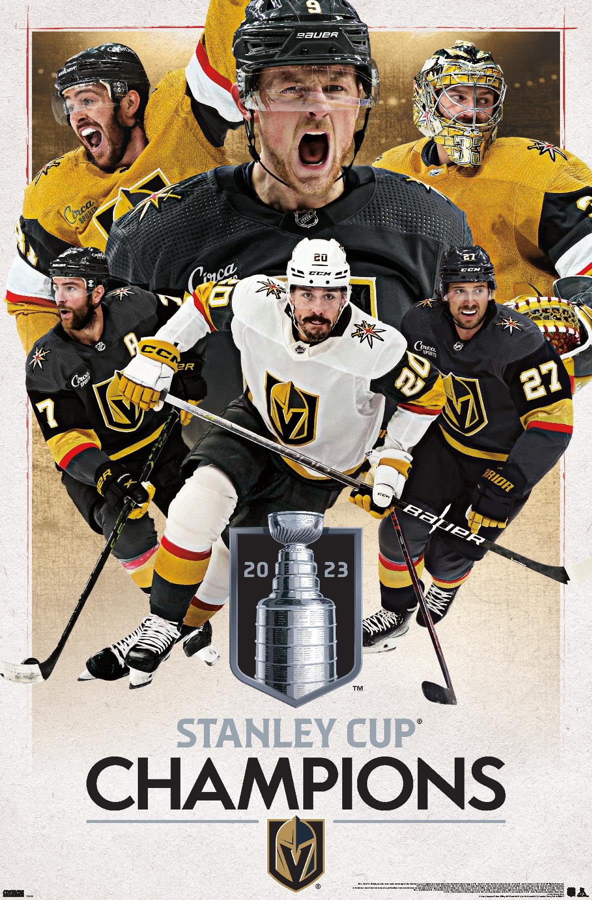 Amazon.com: NHL Vegas Golden Knights - 2023 Stanley Cup Champions